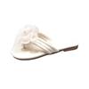 Fashion Pinch-toe Flower Beautiful Flip-flops for Women To Wear in Summer New Style with Skirt Soft-soled Flat-soled Cool Slippers