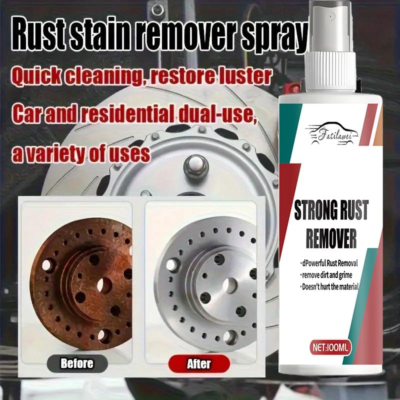 1 Bottle Fast-Acting Multi-Purpose Rust Remover Spray for Cars, Trucks, Motorcycles, Bicycles & Home Use - Safe Formula Dissolve