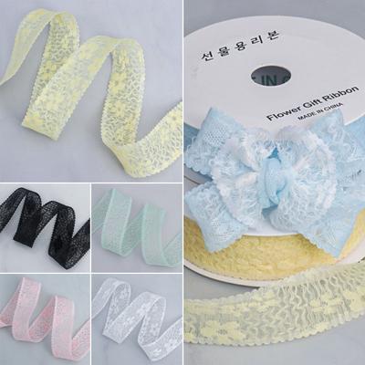 Handmade Macaron Lace Ribbon Party Decorations Gifts Box Packaging Ribbons Valentine's Day Decor