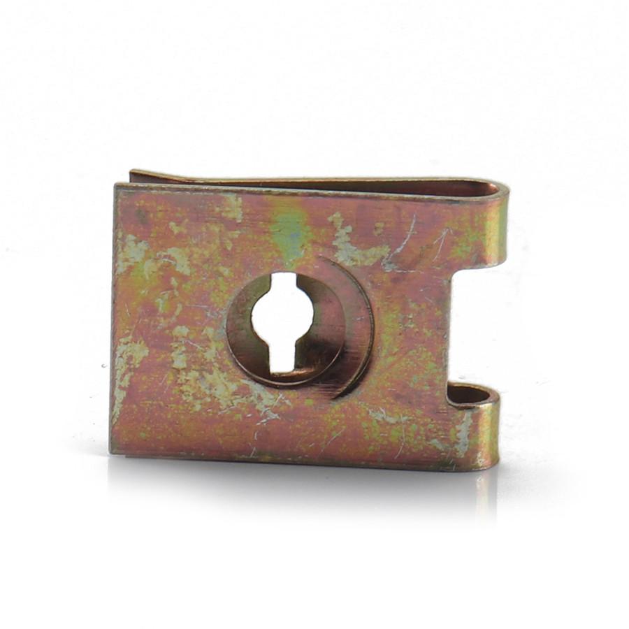 New 100pcs No.6 U-type Clips Spire Speed Fasteners Screw Automobile Captive Nut Clip