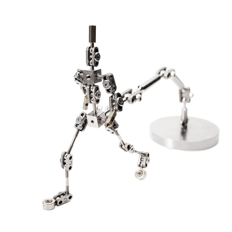Supporto per Animazione Stop Motion Universale AR-mini - Fissaggio Rotondo in Acciaio Inossidabile