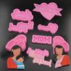 Soft Silicone Mold Happy Mother's Day Love Cake Decor MoM Gift Fondant Chocolate DIY Kitchen Baking Mould Cake Decorating Tools