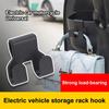 10Pcs Universal Motorcycle Storage Box Hook Multifunctional Auto Hanging Dual Hook 25KG Large Load-Bearing ABS Hook Hanger