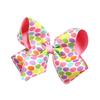 Easter Theme Bowknot Hair Barrette Bunny Egg Print Hair Clip for Kids Adults for Festival Parties and Gatherings