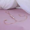 Adjustable Women's Fashion Jewelry with 3 Exquisite Diamonds - European & American Style