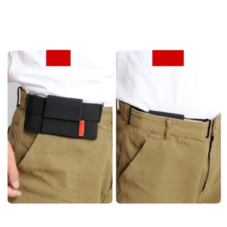 Portable Phone Key Waist Bag Outdoor Running Invisible Waist Pack Phone Organizers Invisible Wallet Belt Pouch Enduring