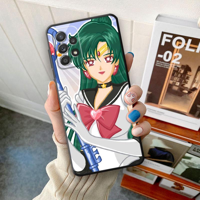 TPU Soft Case for Samsung Galaxy A30 A70 A71 A50 A51 A01 A40 A20e A20s A10 A20 A04 A03 Armor Cover Lovely Sailors-WarriorGirl
