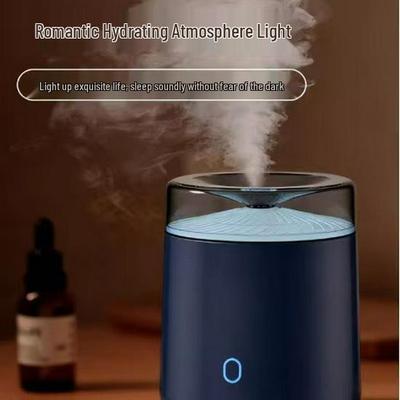 USB Silent Large Mist Humidifier with Atmosphere Light for Home, Bedroom, Living Room, Office