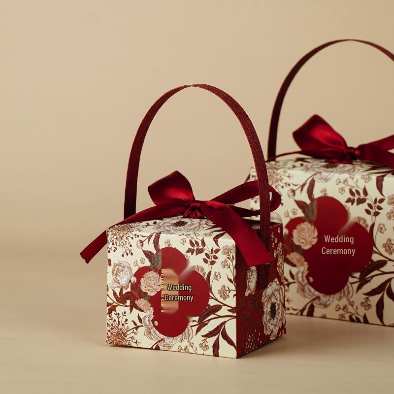 2025 Creative Chinese Wedding Candy Gift Box