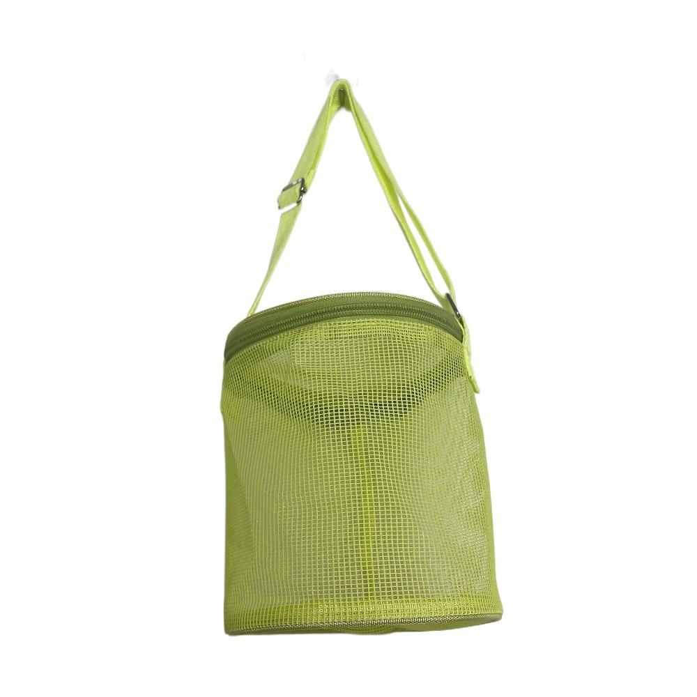 Colorful Net Yarn Shell Storage Bag Round Beach Storage Bag Creative Children's Storage Bag  Teens
