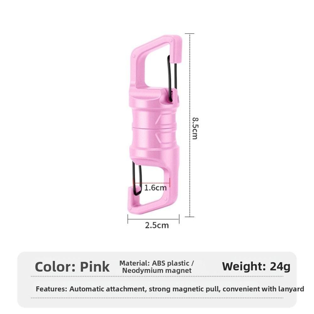 Compact Magnetic Hanging Ring Buckle Lightweight Multi-Function Carabiner Outdoor Fishing