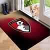 Soft Floor Carpet Bournemouth Football Pattern Area Rug Decorative Mat For Home Room Decoration