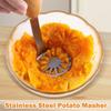 Mini Potato Masher, 2/10 Counts Stainless Steel Masher With Wood Non Slip Handle, Avocado Bean Vegetable Masher For Kitchen