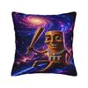 Tung Waving Hand Holding Pillow Case  Square Pillow Cover Kawaii Pillowcases For Living Room Bed Chair