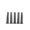 5pcs Sleeve Boot Wire Protector 5x Black Cable Cover Heat Shield