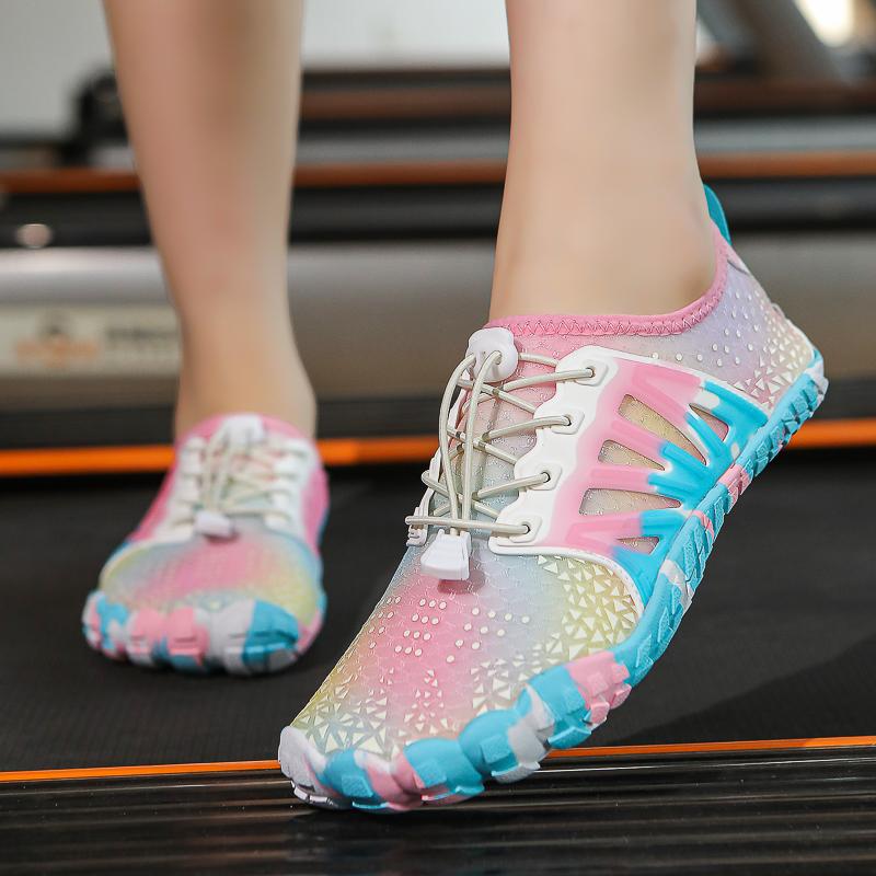 Unisex Mehrzweck-Trainingsschuhe Damen Große Größe Fitnessschuhe Paare Urlaub Strandspiel Aquaschuhe Herren Indoor Kniebeugeschuhe