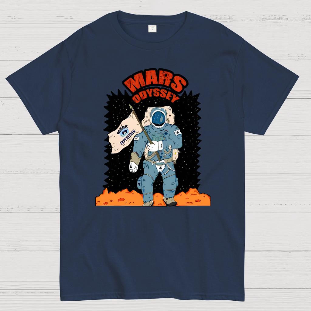 Mars Odyssey Cotton Summer Casual Cool Loose T-Shirt