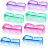 Handle Grip Nail Brush Set for Fingernail & Toes Nails Pedicure Scrubbing Tool Kit 5 Pack (Multicolor)
