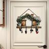 1 PCS 2D Wooden Hanging Decoration Cozy Birdsong Floral Cottage Wooden Sign Simple Key Hangers Wall Art Wall Decor Porch Gifts