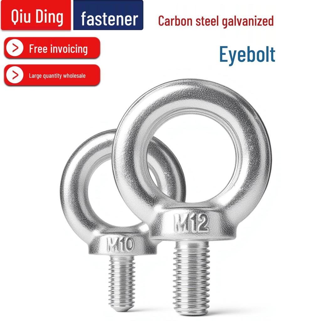 Galvanized Iron Lifting Eye Bolts M6-M42 (National Standard)