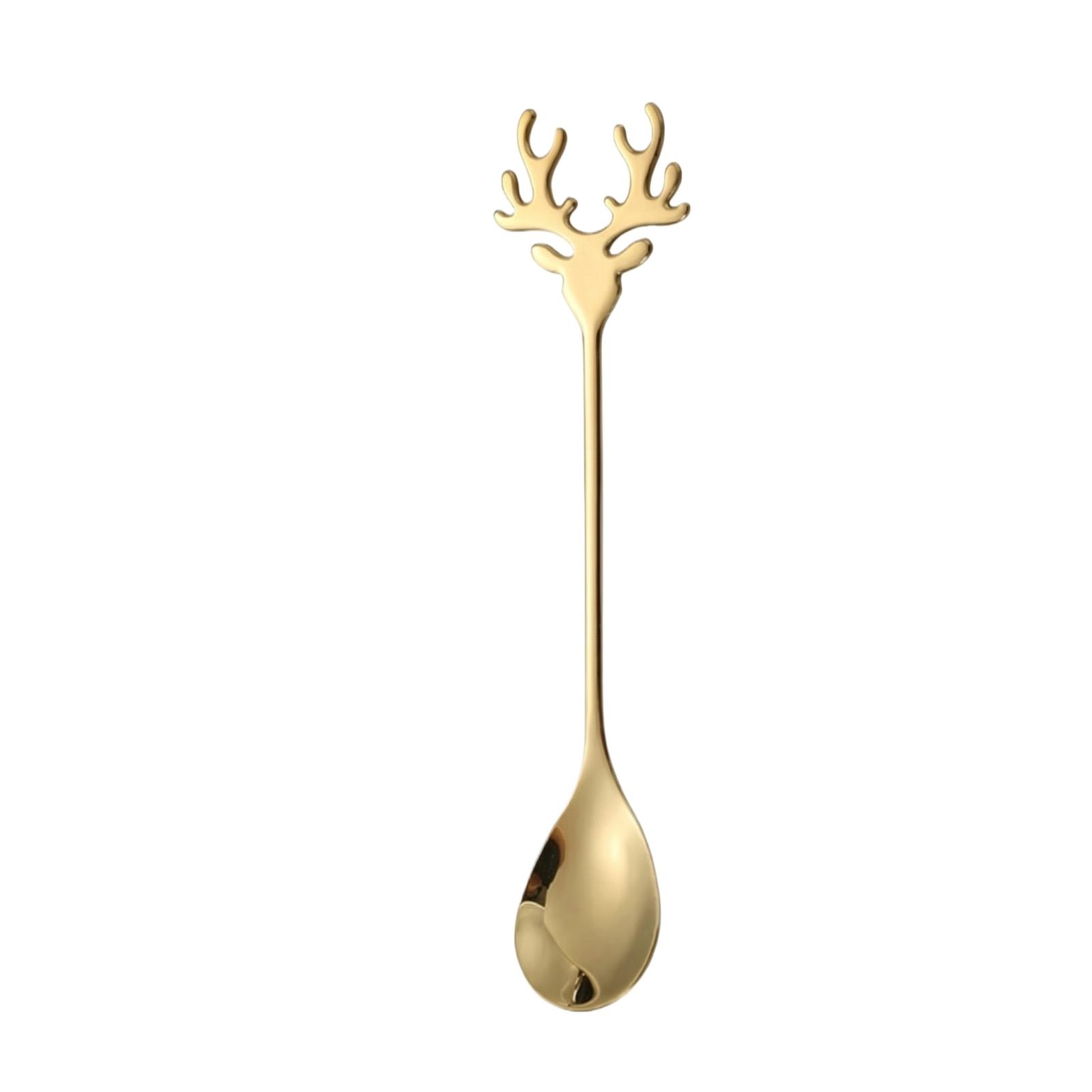 Home Stainless Steel Creative Elk Spoon