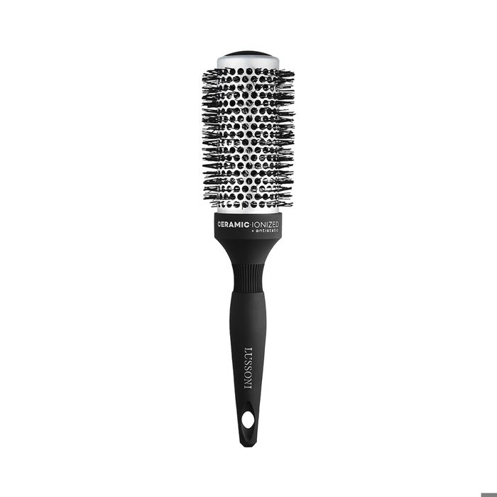 Lussoni Haircare Brush C&S Round Silver Styling 43mm - Brosse Ronde