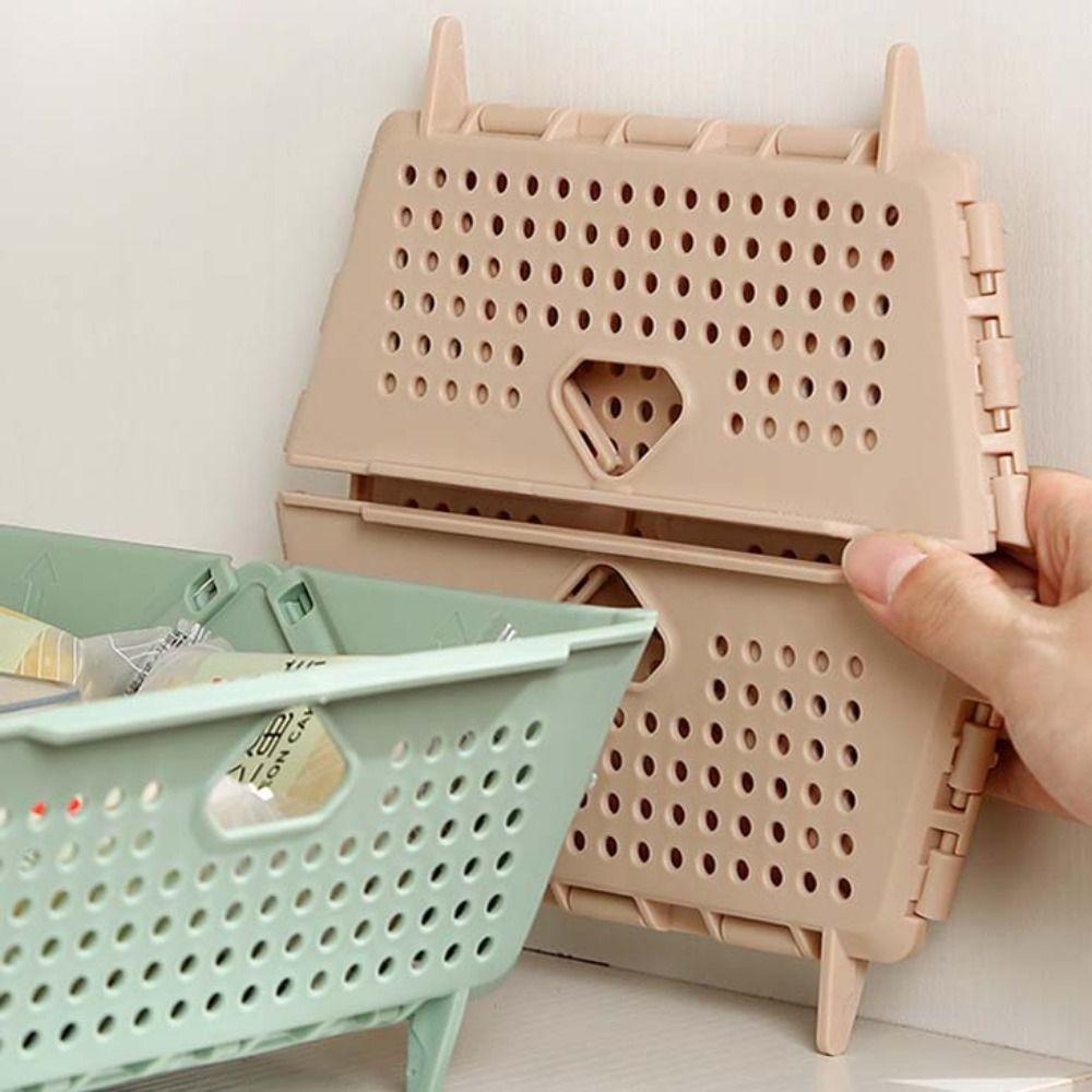 Zusammenklappbares Abtropfsieb aus Kunststoff Faltbares Gemüsesieb mit großem Fassungsvermögen Spülmaschinengeeignet Platzsparendes Küchensieb