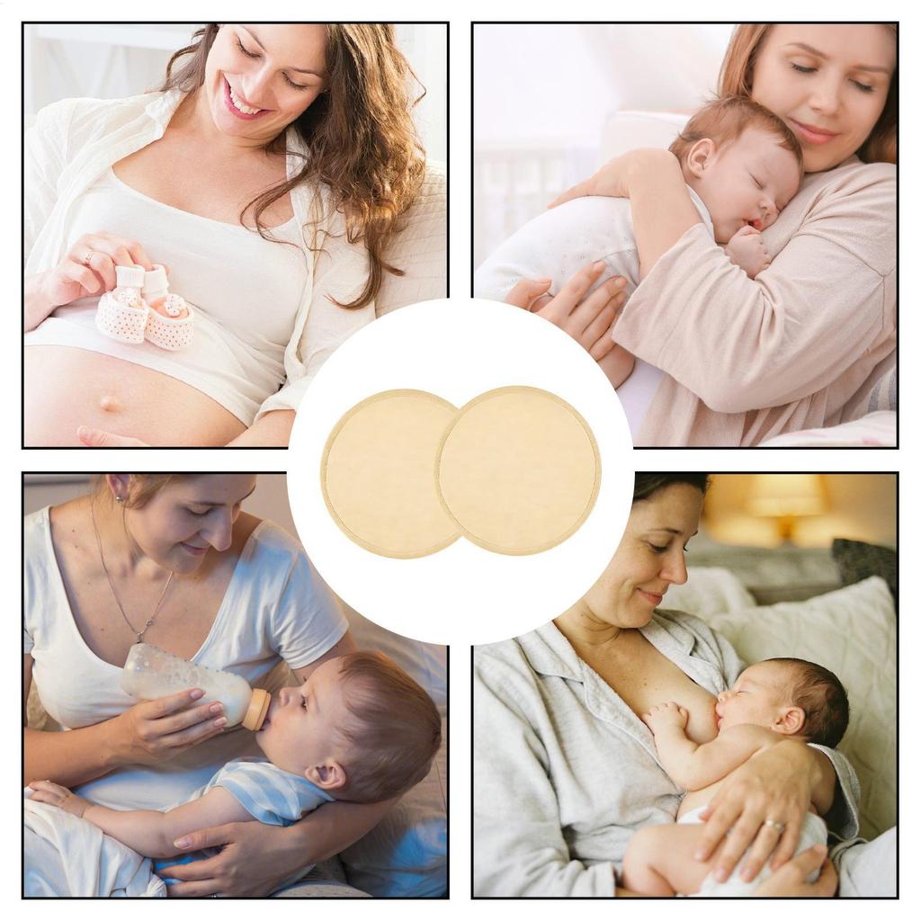 Nursing Pads For Breastfeeding 2 Pieces Breastfeeding Nursing Covers Bra Pads For Maternity Care Sleep Home Travel Workplace