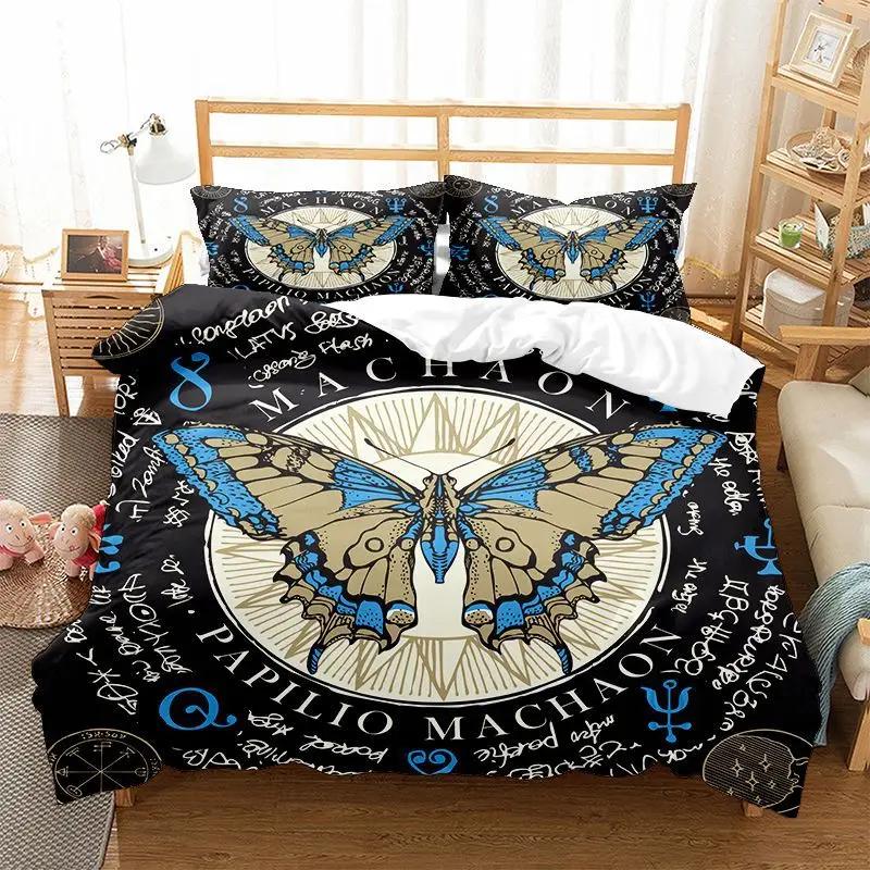 Sun Moon Zodiac Bedding Set King Queen Size Twelve Constellations Duvet Cover Adults Astrology Polyester Comforter