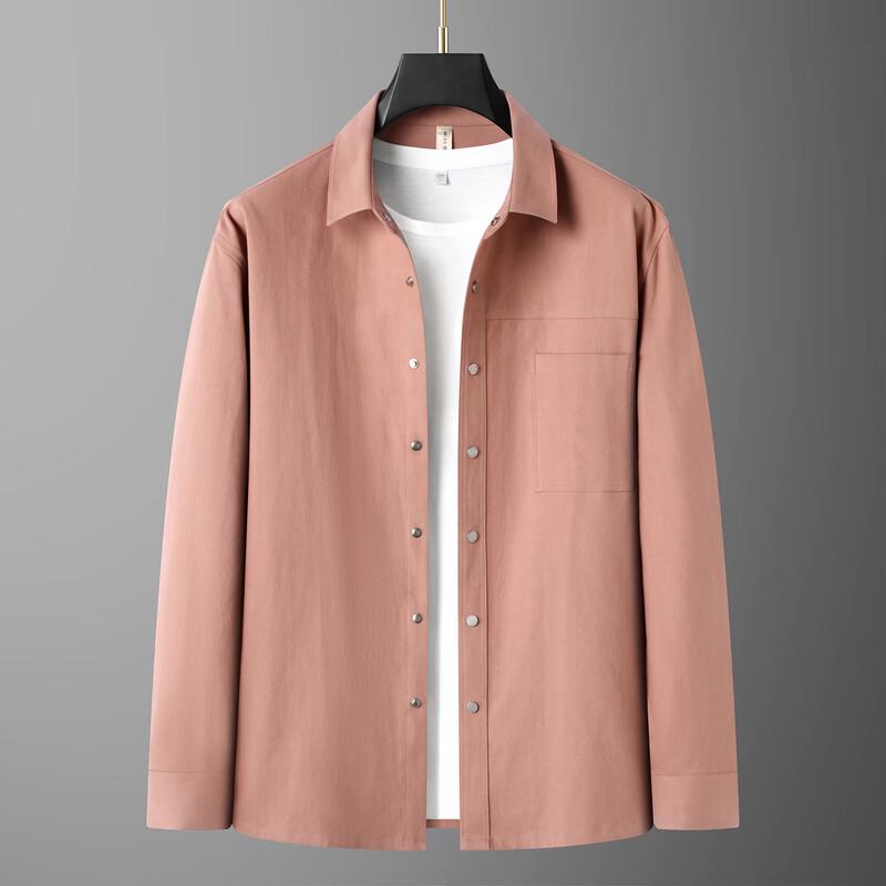 Herren Plus Size Freizeit Baumwoll Arbeitshemd Jacke
