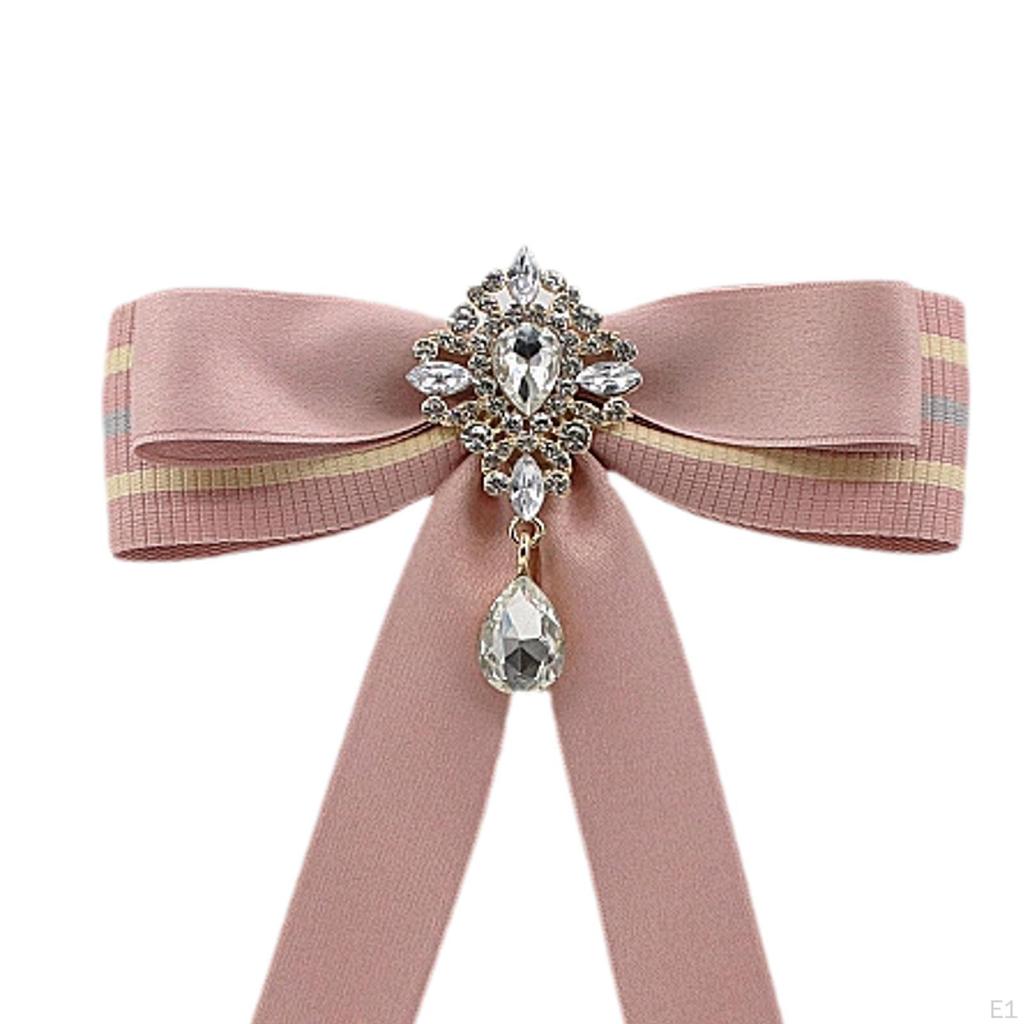 Broche Ruban Nœud Papillon Nœud Chemise Cravate Épingle pour Costume