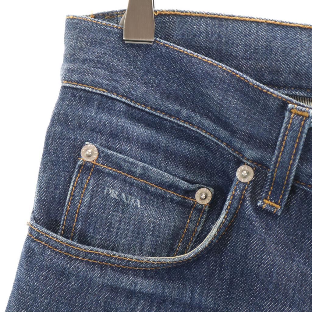 PRADA Made in Romania Button fly Denim pants w29 blue Men's Used