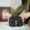 Bag New Bag Women's Bag Chain Crossbody Bag Summer Light Luxury Leather Underarm Bag Mini Bag