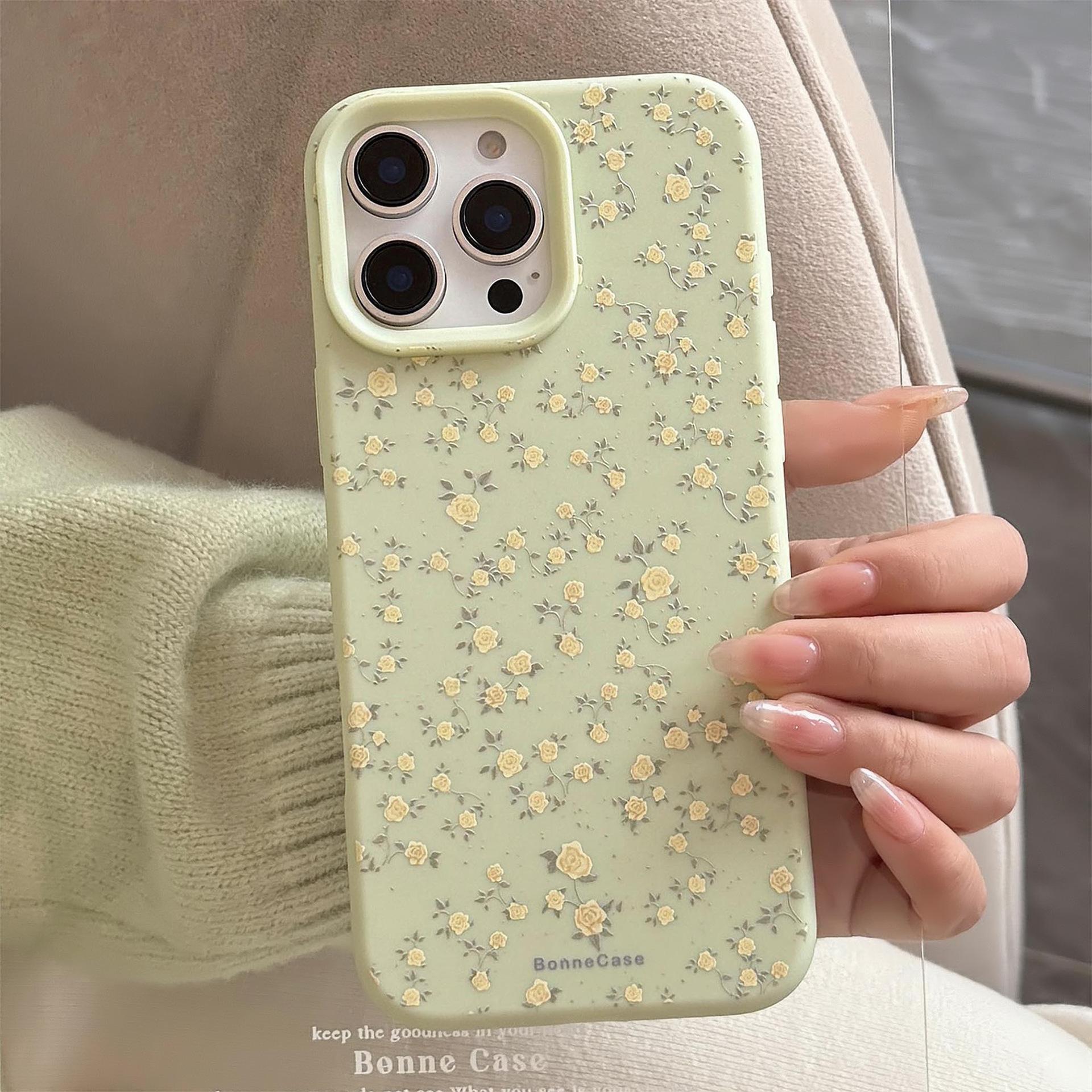 

Модный чехол с маленькими цветами для iPhone 16 iPhone 16 Pro Max iphone 11