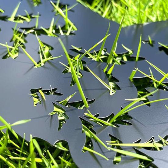 Halloween Metal Garden Stake Black Sasquatch Cat Dog Patio Yard Sign Outdoor Silhouette Statue for Garden Yard Patio Lawn Decor
