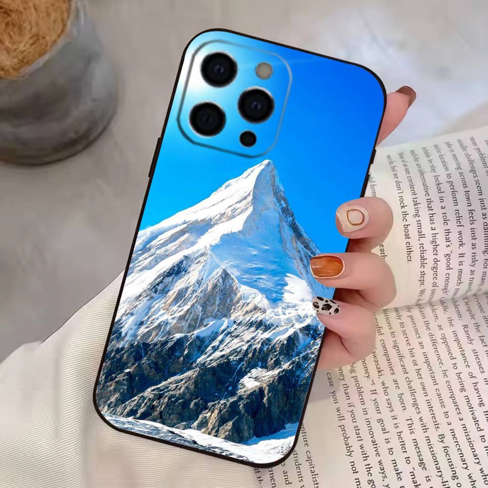 Zermatt Matterhorn Swiss Mountain  Phone Case Silicone Soft For IPhone 17 16 15 14 13 12 11 X XR Plus Pro Max Plus