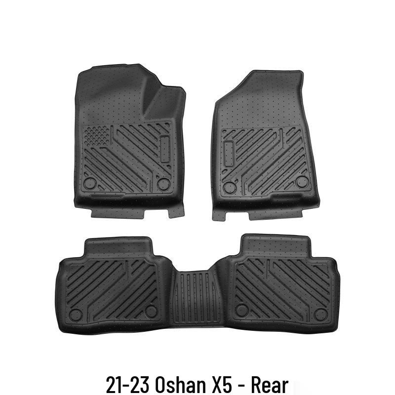 Eco-Friendly TPE Floor Mats for 2021-2023 Oshan X5: Upgraded, Anti-Slip, Easy-to-Clean Interior Modification