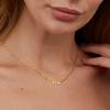 Stainless Steel Necklace for Women Custom Name Pendant Choker Personalized Jewelry Valentine's Day Gifts Link Chain Nameplate
