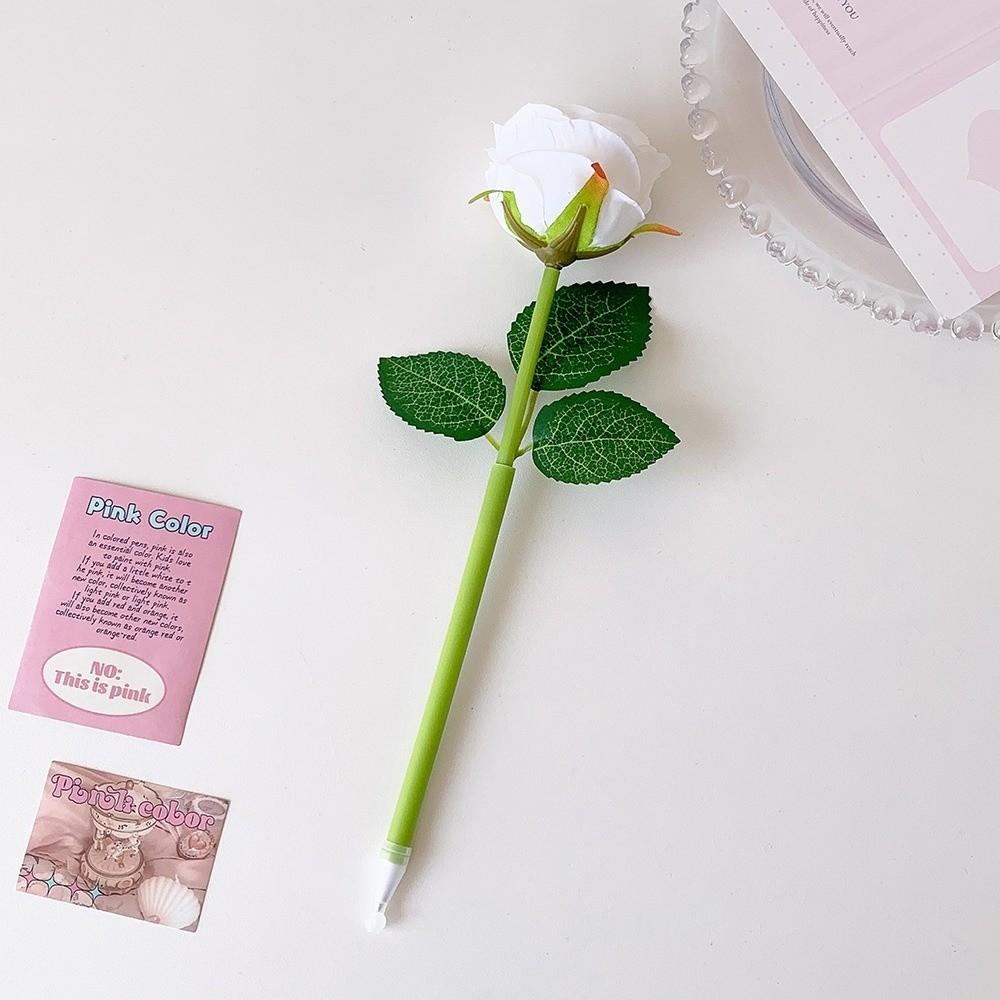 Writing Smoothly Artificial Flowers Ballpoint Pen Simulation Peony Signature Pen Student Prizes