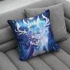 Genshin LLauma Impact  Print Pattern Sofa Cushion Cover Pillowcase Home Party Car Bedding