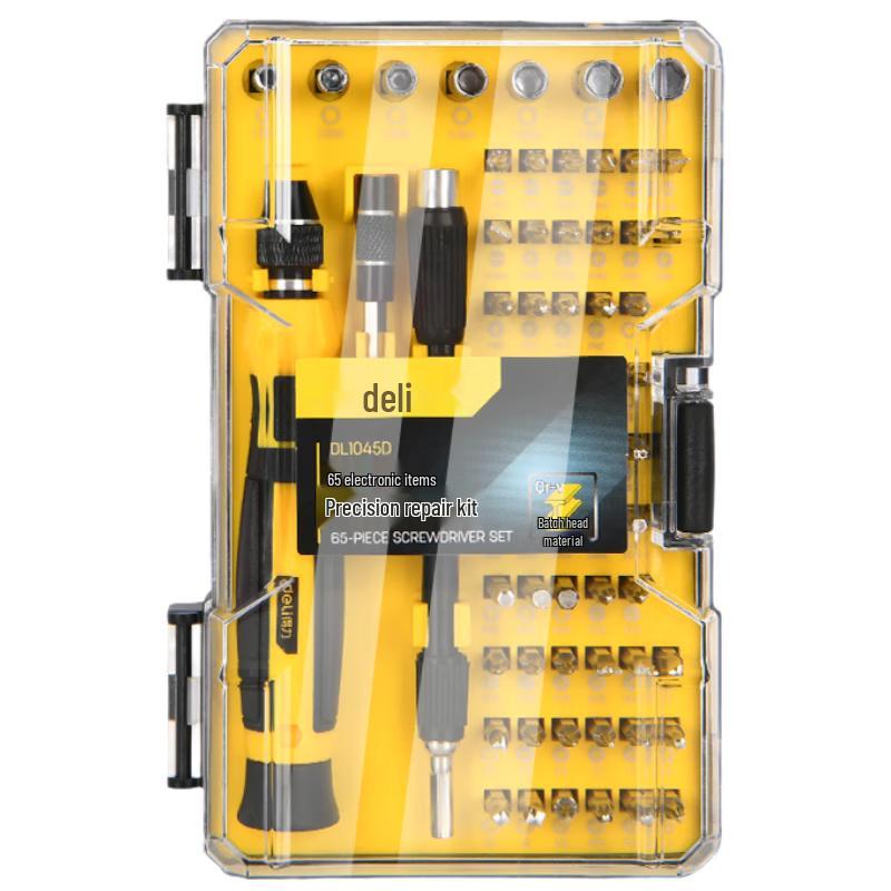 Deli 65-in-1 Precision Electronic Repair Screwdriver Set