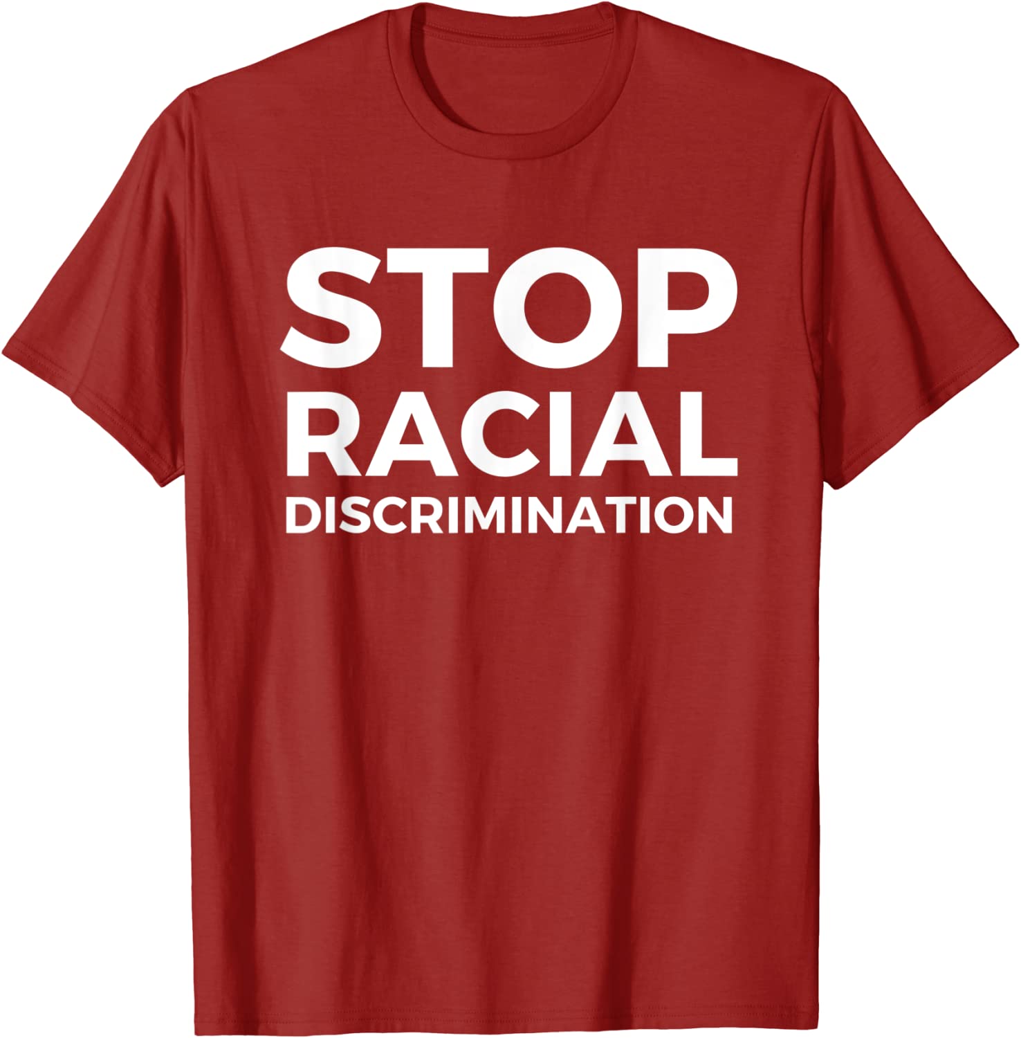 

Stop Racial Discrimination End Systemic Racism TShirt 100 Cotton ONeck Summer Short Sleeve Casual Mens Tshirt Size S3XL S
