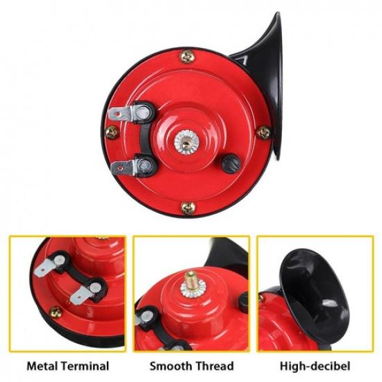 300DB Super Train Horn For Trucks SUV Car Boat Motorcycles Vehicle Universal EOA