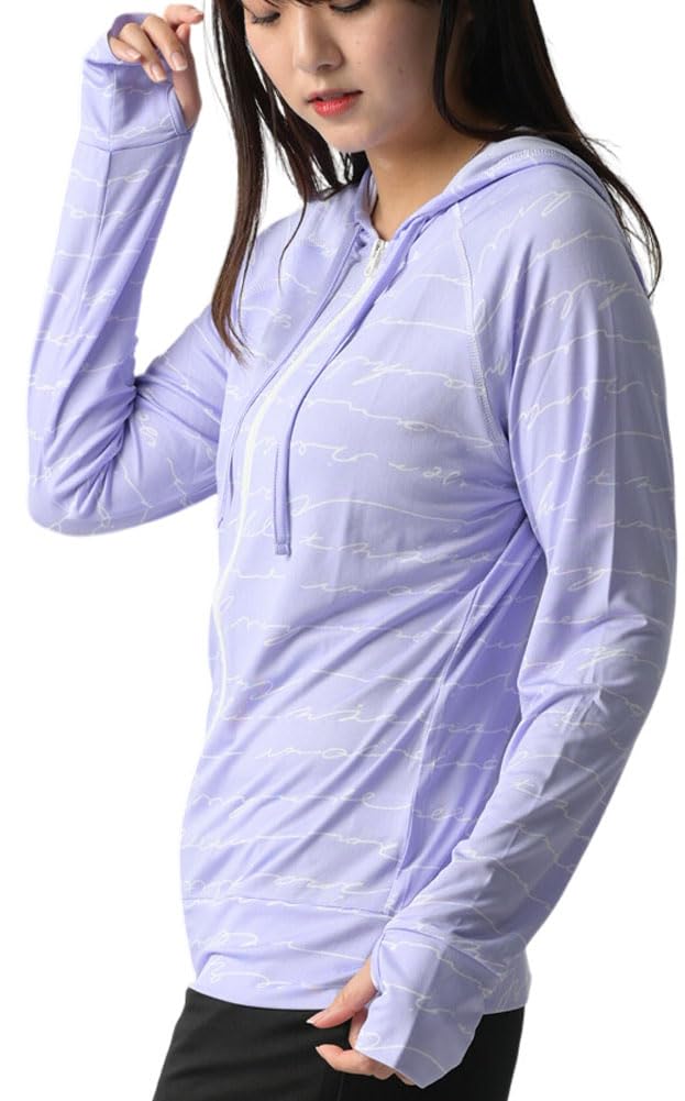 

Логотип Лавандовый Рашгард Купальник Капюшон Узор Большой Размер Длинный Рукав [SP Lab] L-LL Женский 1061136-as-d23