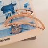 Women's Daily Hair Point Metal Crescent Hair Clip