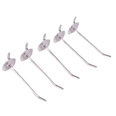 5Pcs Haken Panel Perforierte Wand Garage Lagerung Werkstatt Befestigung Lager Haken