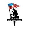 Commemorative Lawn Plaque Showcasing 250 Year Theme For Exterior And Landscape Enhancement