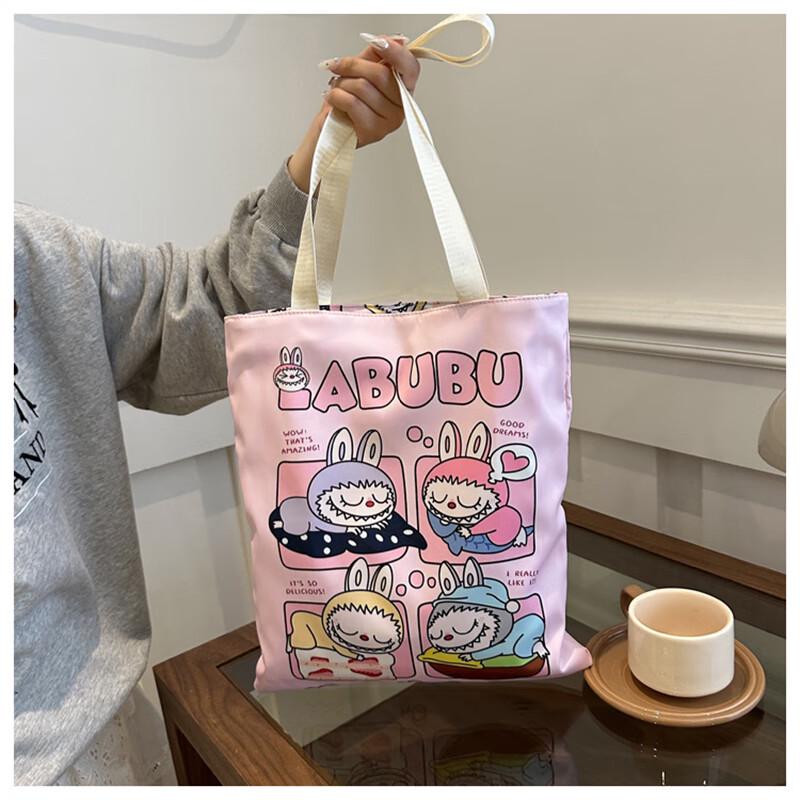 Casual Cartoon Canvas Tote Shoulder Bag