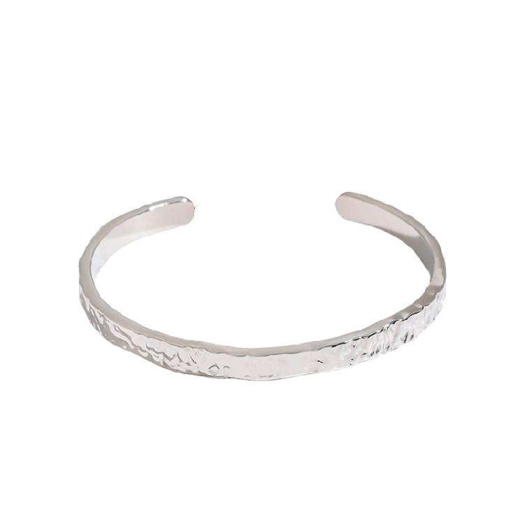 

Fashionable Open Cuff Bracelet Stainless Steel Wristband Lightweight Bangle Stylish Jewelry For Casual Or Formal Wear