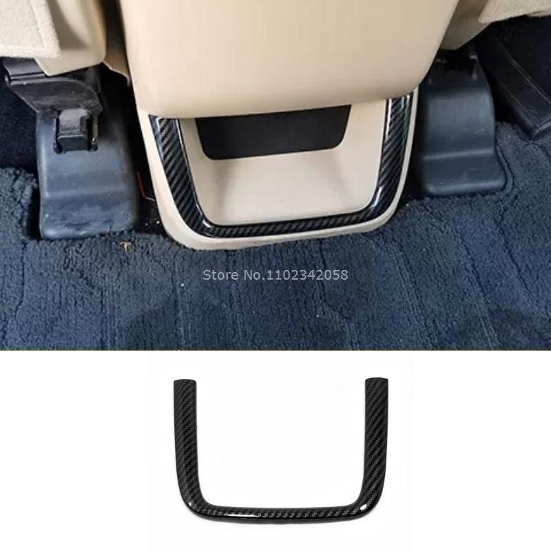 For Toyota Highlander 2015- Car Carbon Fiber Color Interior Decoration Cover window lift swtich gear shift panle Accessories